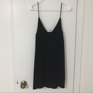 Aritzia Black Slip Dress